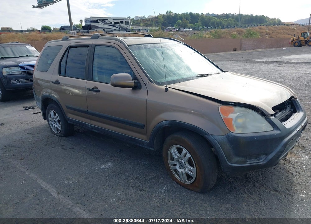 2002 HONDA CR-V EX VIN: JHLRD78822C080730