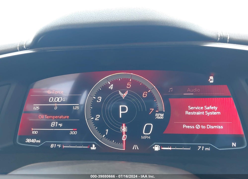 2023 CHEVROLET CORVETTE STINGRAY RWD 1LT VIN: 1G1YA2D49P5122340