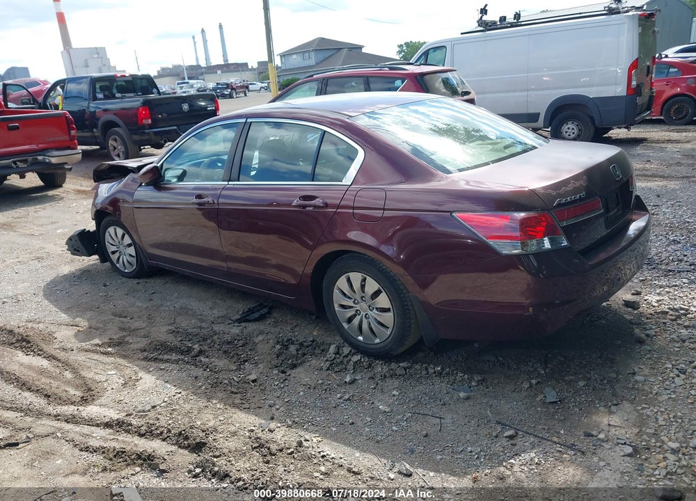 2011 HONDA ACCORD 2.4 LX VIN: 1HGCP2F37BA038264