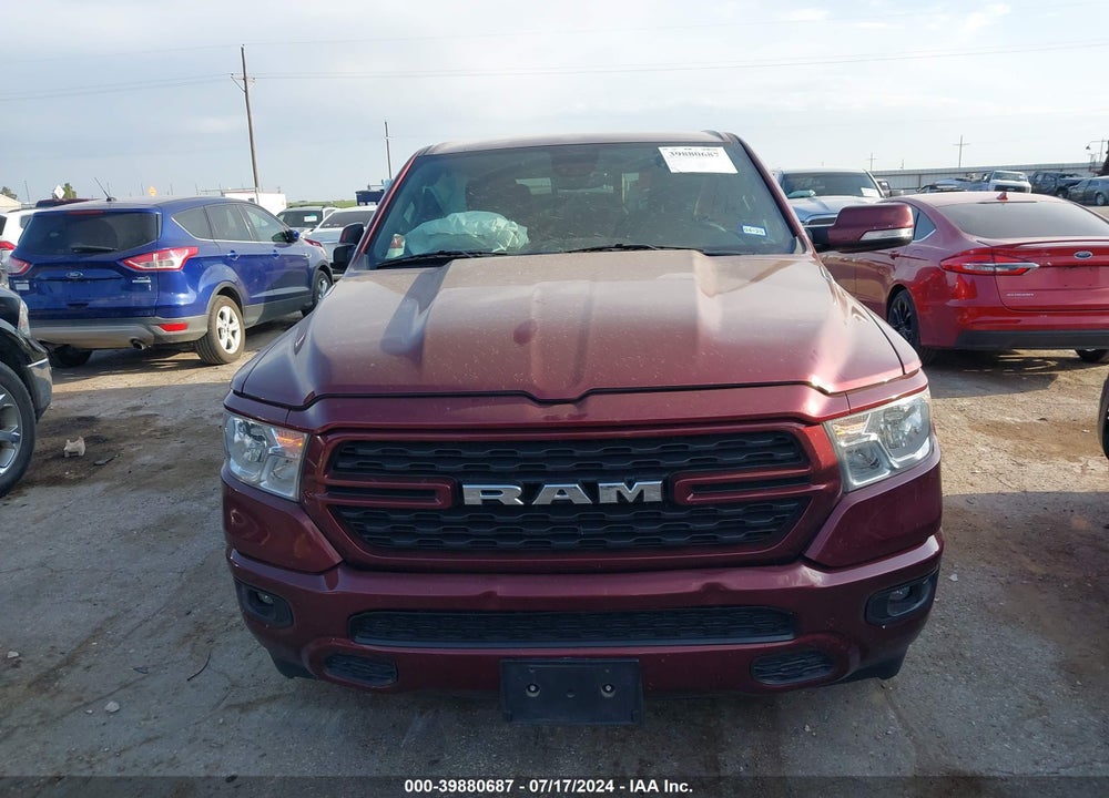 2022 RAM 1500 LONE STAR 4X2 5'7 BOX VIN: 1C6RREFT2NN276953