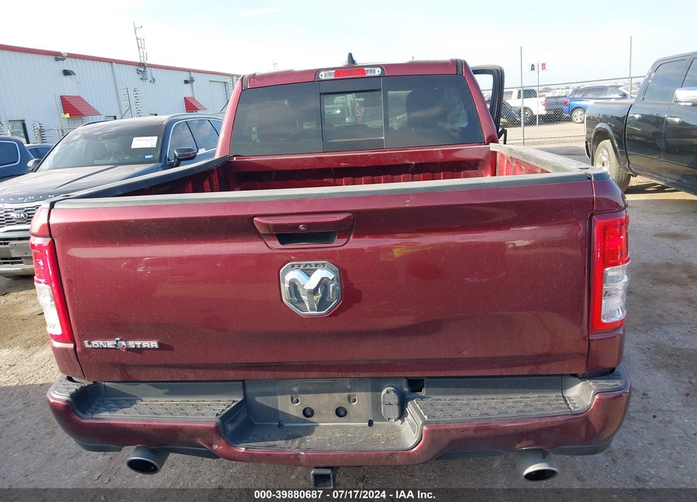 2022 RAM 1500 LONE STAR 4X2 5'7 BOX VIN: 1C6RREFT2NN276953