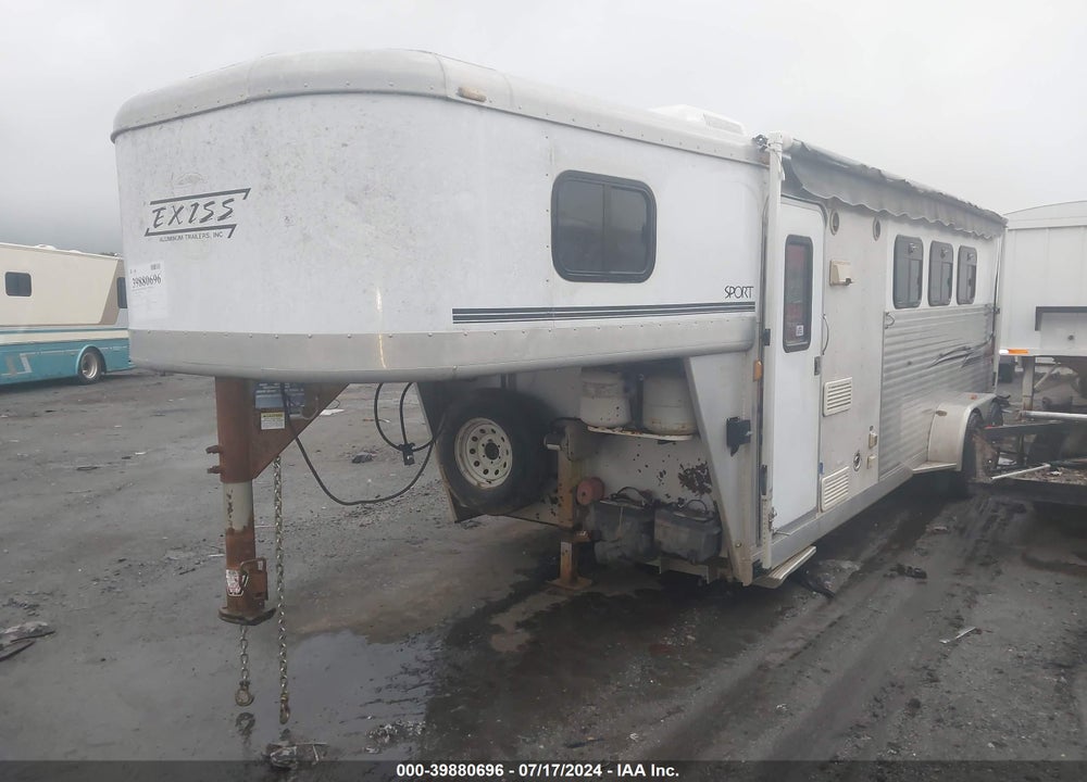2004 EXXISS ALUMINUM TRAILERS --- VIN: 4LAAH222045027887