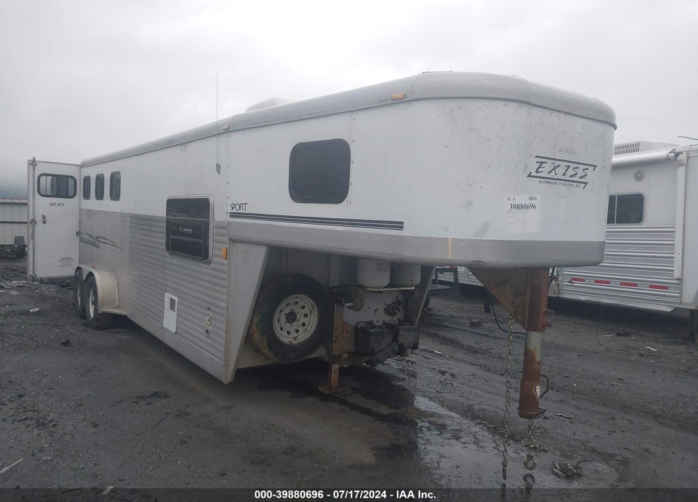 2004 EXXISS ALUMINUM TRAILERS --- VIN: 4LAAH222045027887