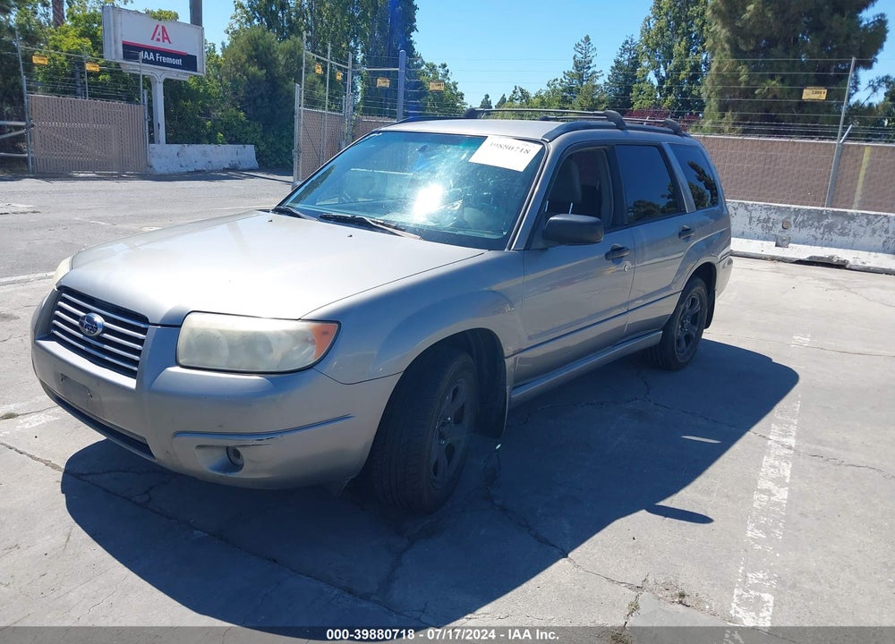 2006 SUBARU FORESTER 2.5X VIN: JF1SG63606H708949