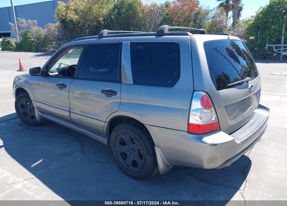 2006 SUBARU FORESTER 2.5X VIN: JF1SG63606H708949