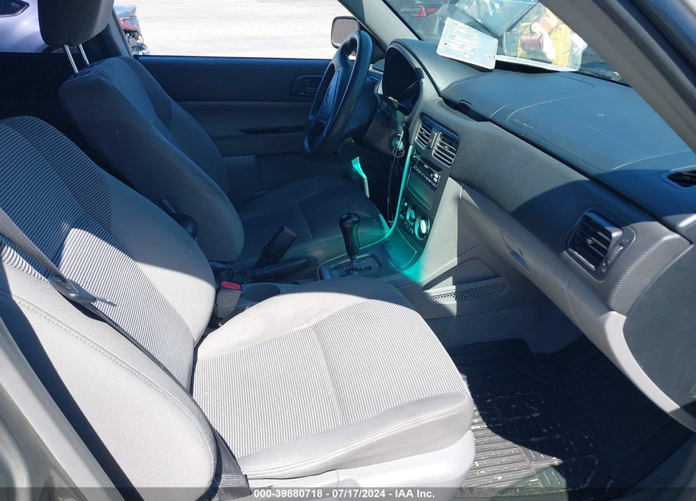 2006 SUBARU FORESTER 2.5X VIN: JF1SG63606H708949