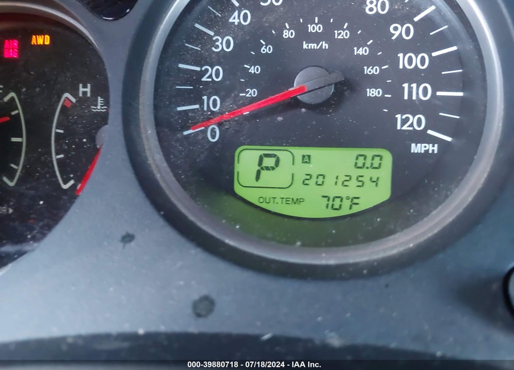 2006 SUBARU FORESTER 2.5X VIN: JF1SG63606H708949