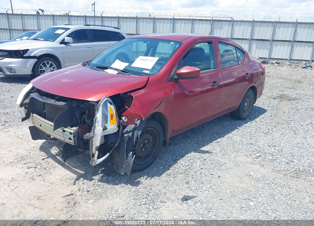 2016 NISSAN VERSA 1.6 S+ VIN: 3N1CN7AP9GL859669