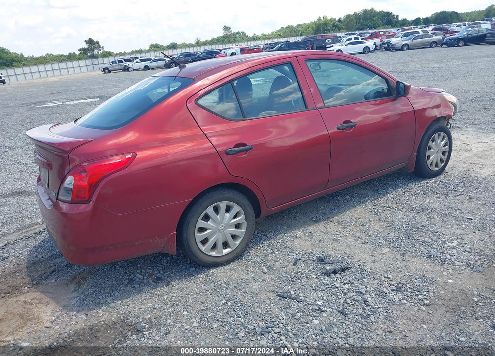 2016 NISSAN VERSA 1.6 S+ VIN: 3N1CN7AP9GL859669