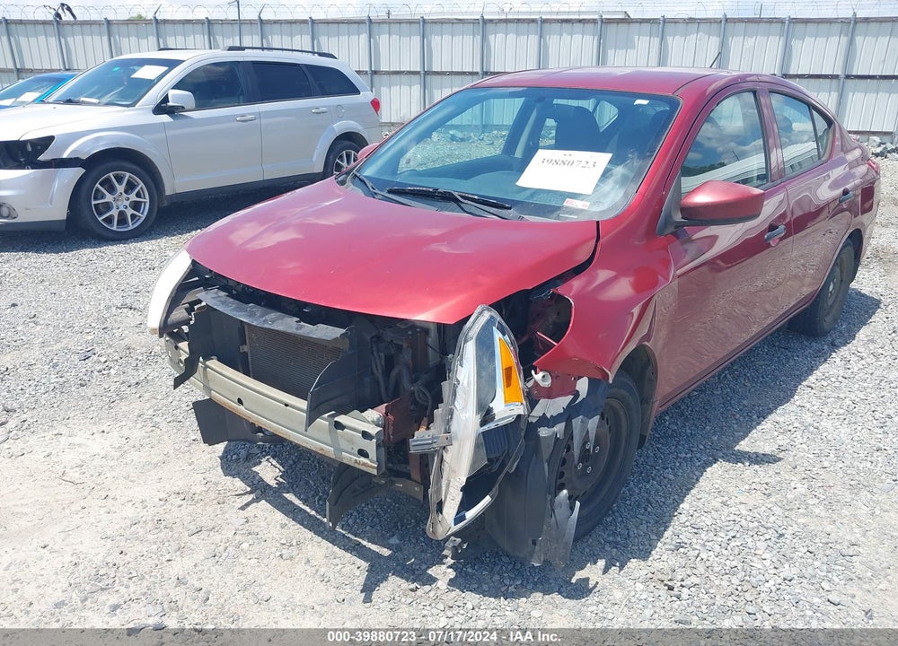 2016 NISSAN VERSA 1.6 S+ VIN: 3N1CN7AP9GL859669