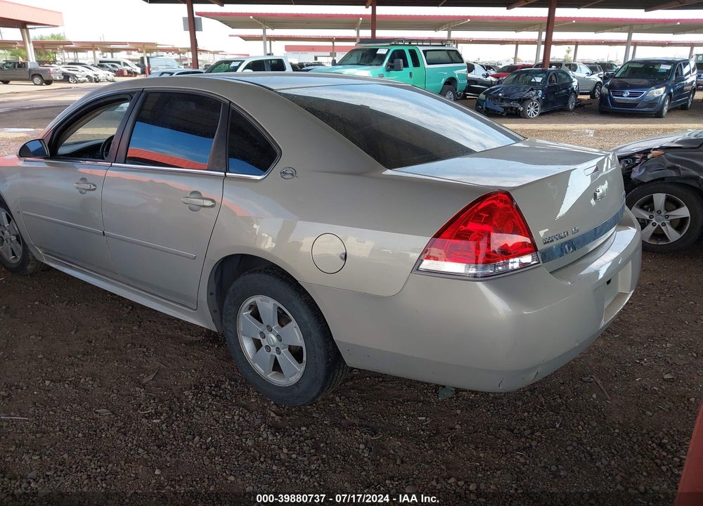 2009 CHEVROLET IMPALA LS VIN: 2G1WB57KX91288824