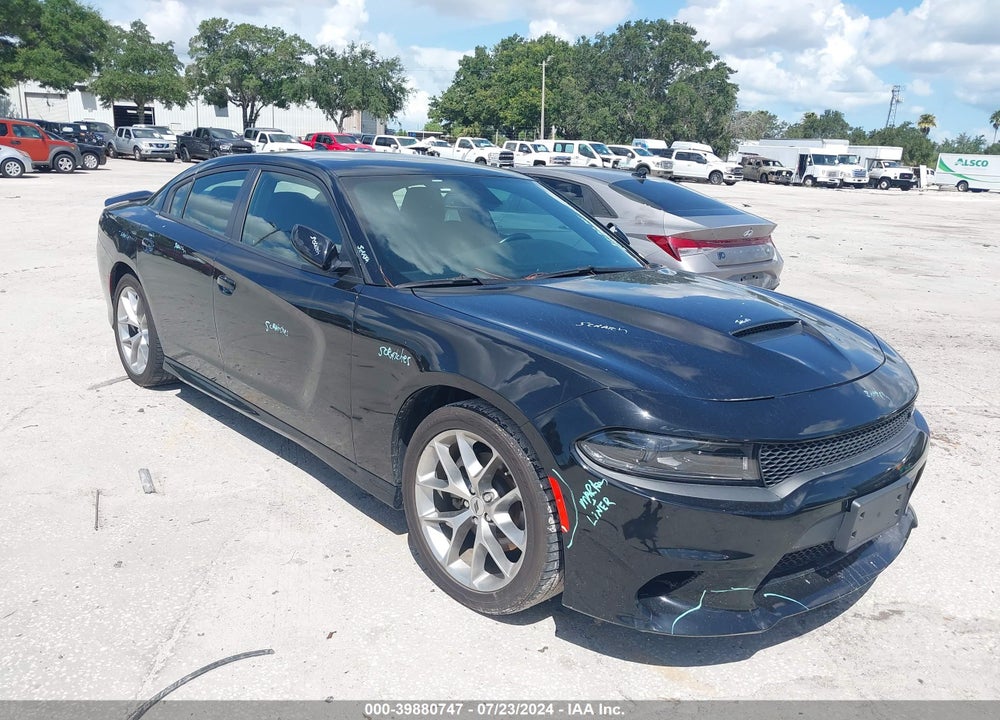 2022 DODGE CHARGER GT RWD VIN: 2C3CDXHG0NH132811
