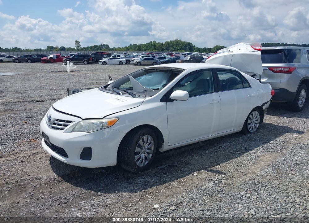 2013 TOYOTA COROLLA LE VIN: 5YFBU4EE0DP158066