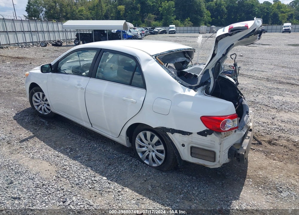 2013 TOYOTA COROLLA LE VIN: 5YFBU4EE0DP158066