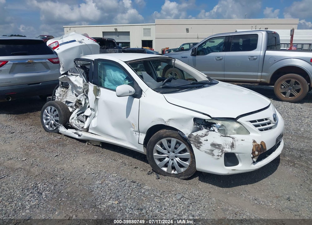 2013 TOYOTA COROLLA LE VIN: 5YFBU4EE0DP158066