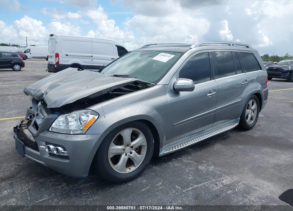 2010 MERCEDES-BENZ GL 450 4MATIC VIN: 4JGBF7BE4AA615540