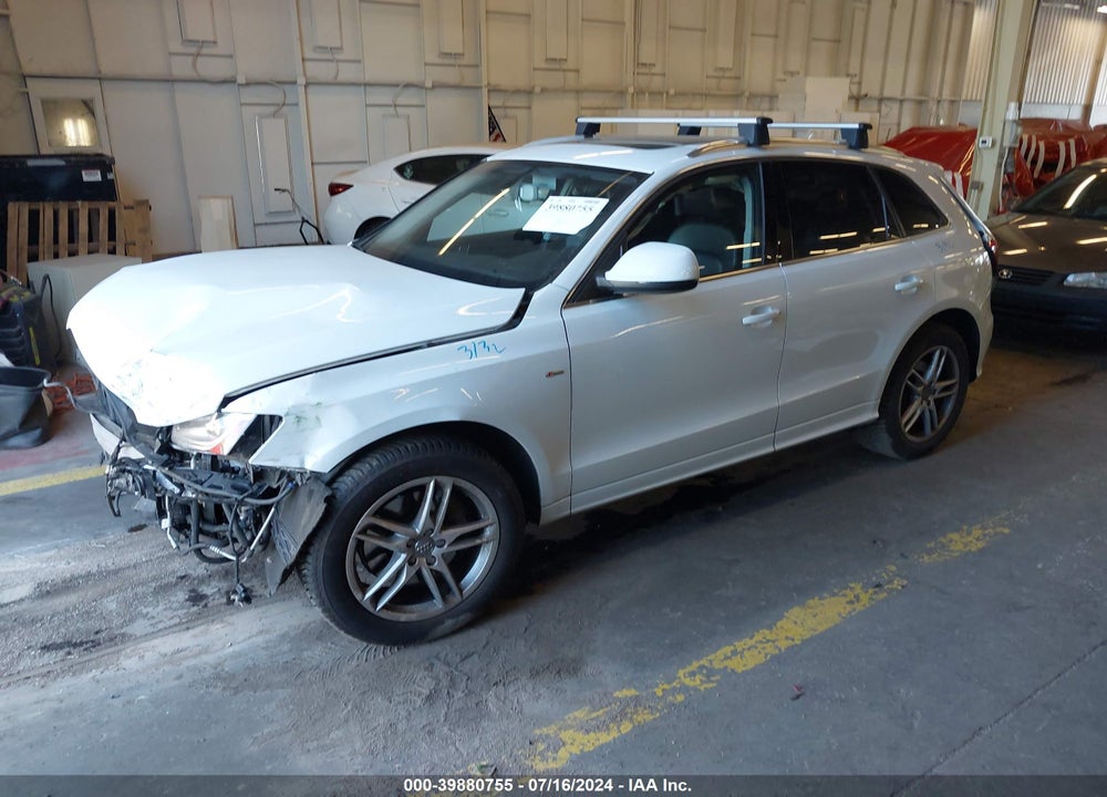 2013 AUDI Q5 3.0T PREMIUM PLUS VIN: WA1DGBFP4DA070978