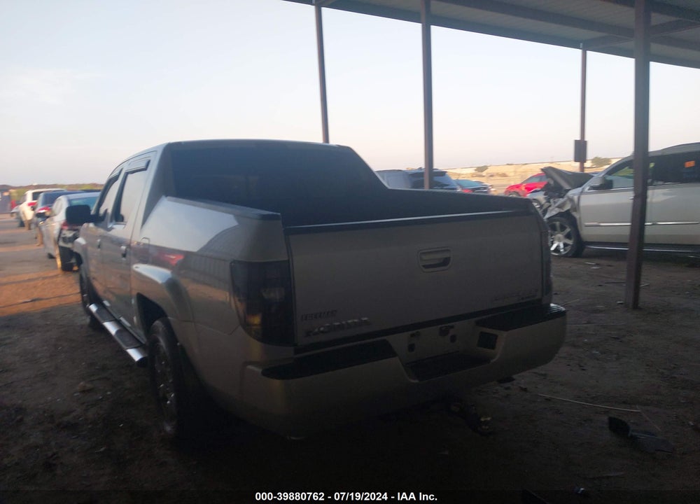 2007 HONDA RIDGELINE RTX VIN: 2HJYK16397H501023