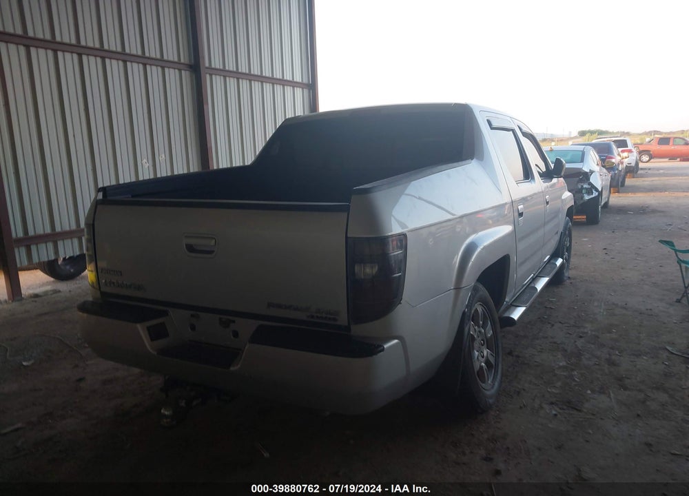 2007 HONDA RIDGELINE RTX VIN: 2HJYK16397H501023