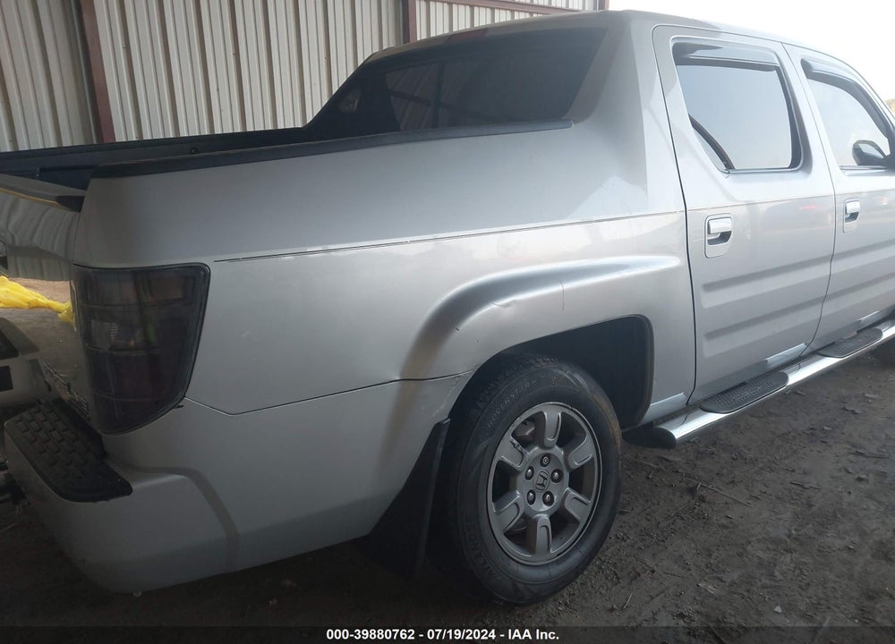 2007 HONDA RIDGELINE RTX VIN: 2HJYK16397H501023