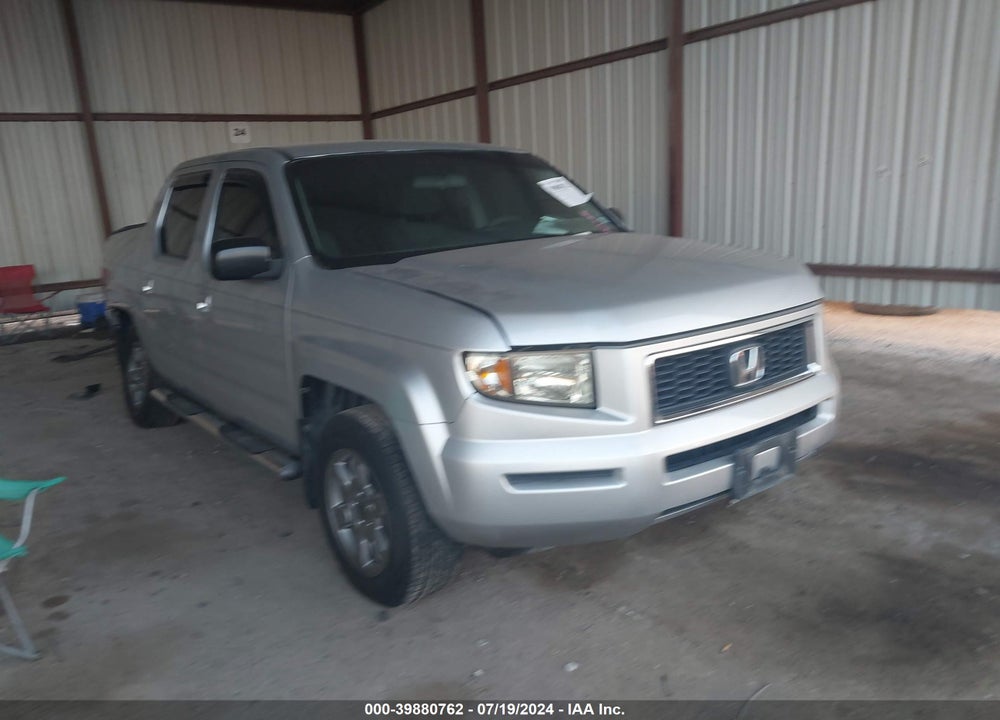 2007 HONDA RIDGELINE RTX VIN: 2HJYK16397H501023
