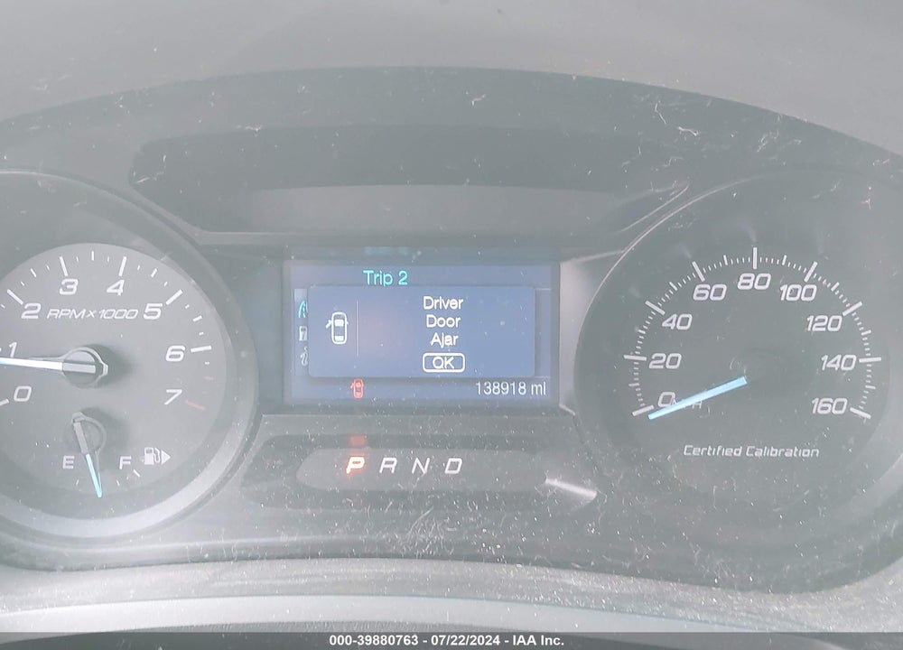2015 FORD UTILITY POLICE INTERCEPTOR VIN: 1FM5K8AR0FGB32389