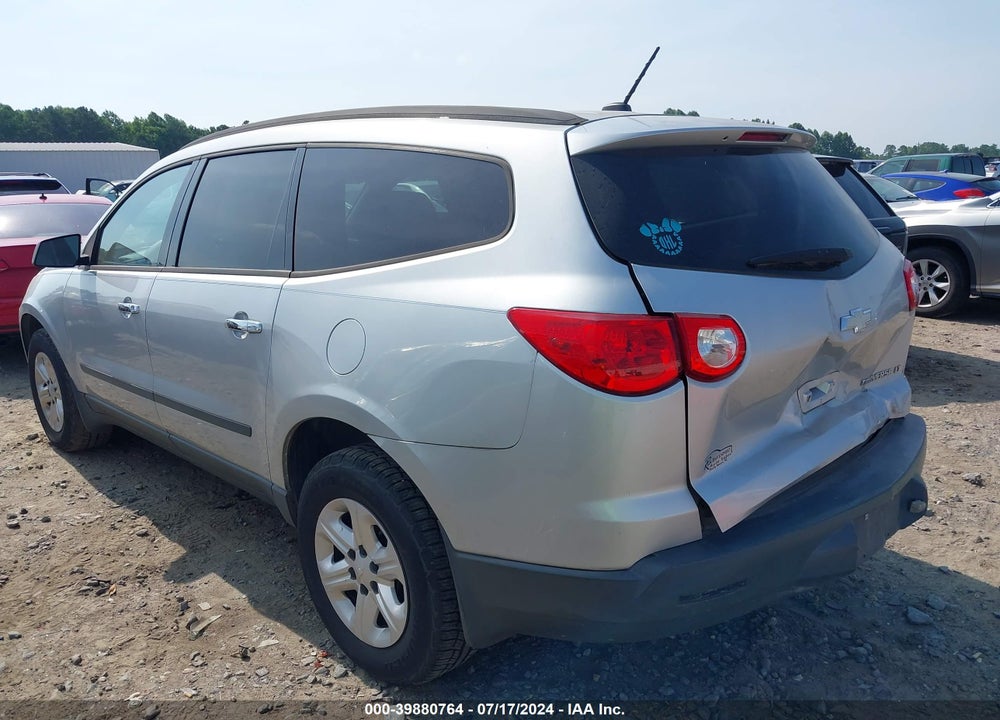 2011 CHEVROLET TRAVERSE VIN: 1GNKVFED9BJ408347