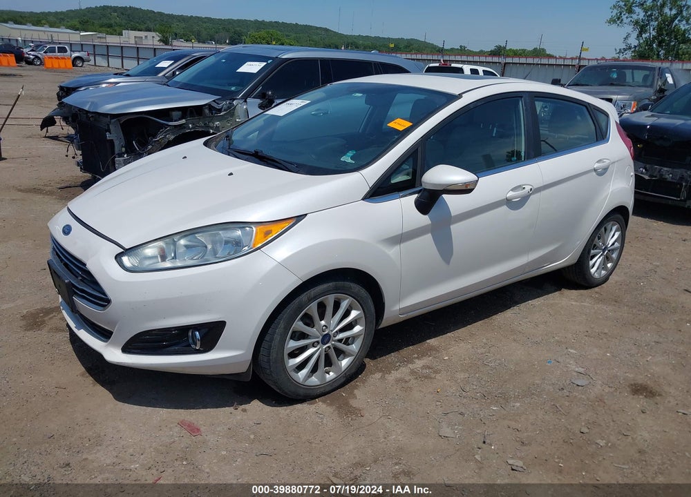 2017 FORD FIESTA TITANIUM VIN: 3FADP4FJ9HM139059