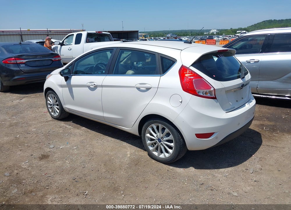 2017 FORD FIESTA TITANIUM VIN: 3FADP4FJ9HM139059