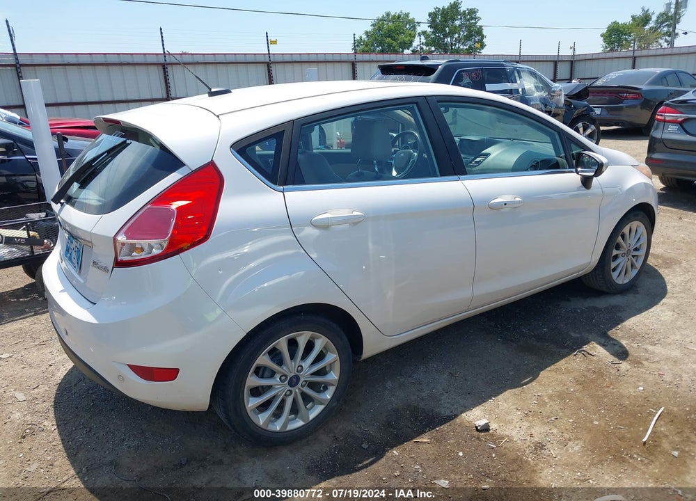 2017 FORD FIESTA TITANIUM VIN: 3FADP4FJ9HM139059