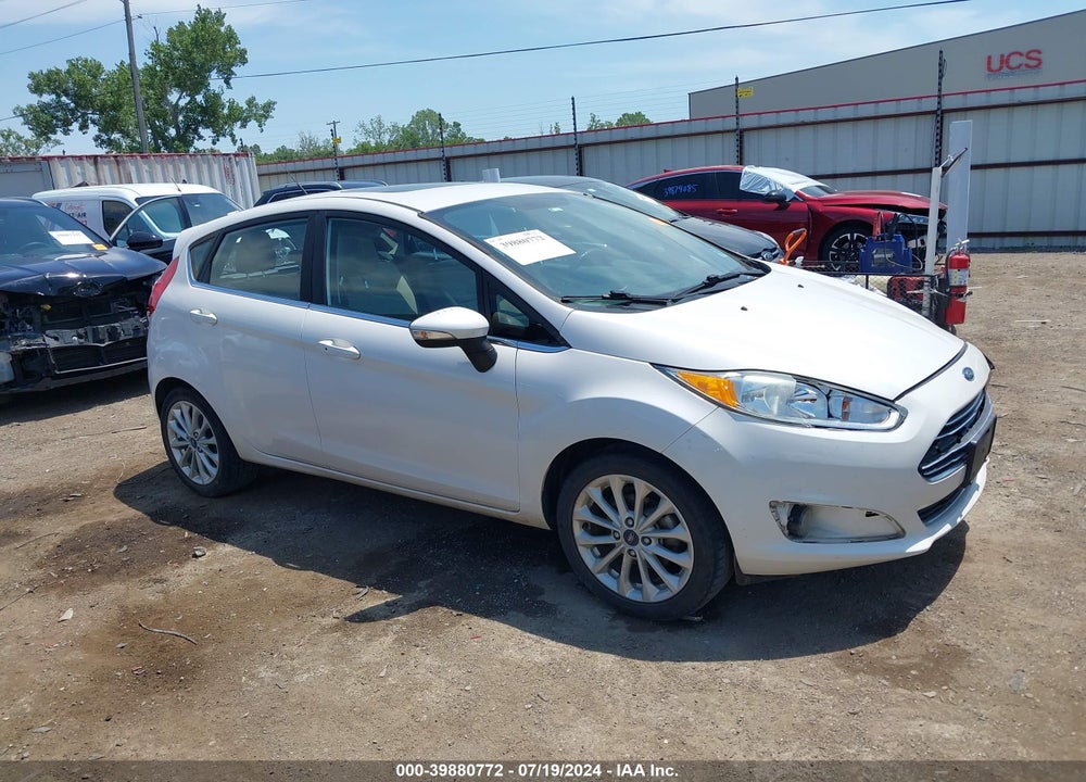 2017 FORD FIESTA TITANIUM VIN: 3FADP4FJ9HM139059