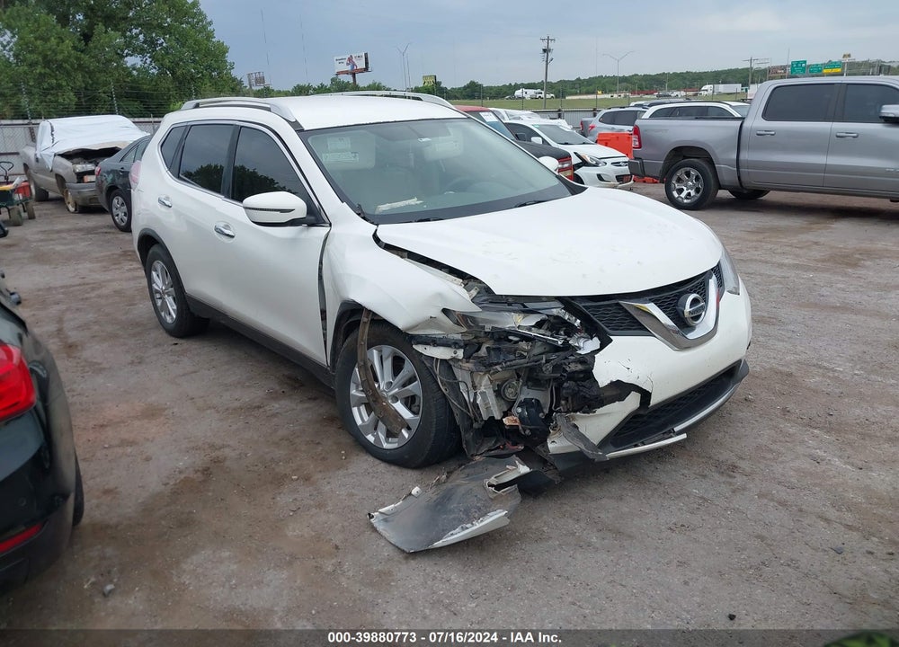 2016 NISSAN ROGUE SV VIN: JN8AT2MT7GW030443
