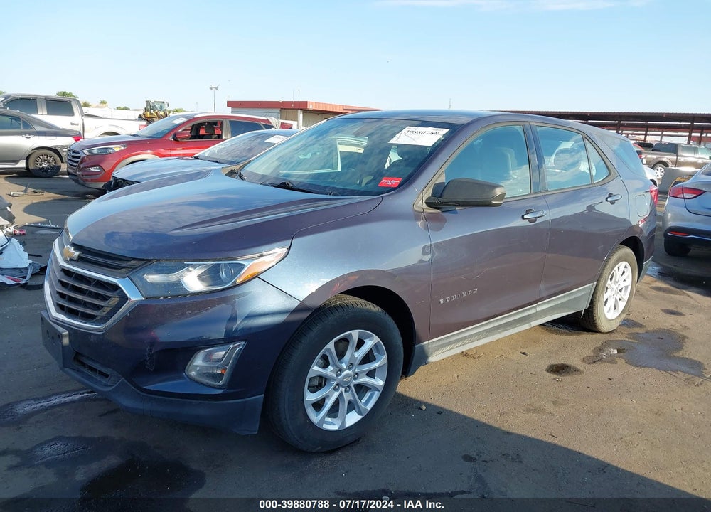 2018 CHEVROLET EQUINOX LS VIN: 3GNAXHEV6JS555037