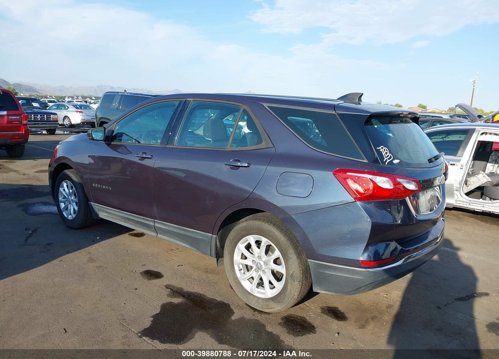 2018 CHEVROLET EQUINOX LS VIN: 3GNAXHEV6JS555037