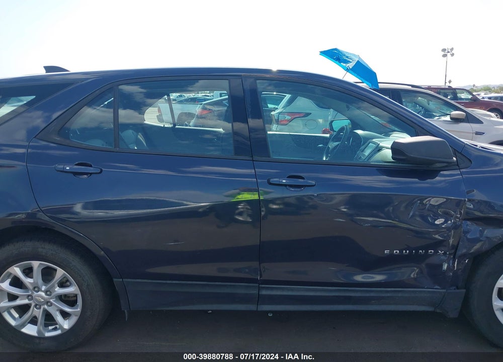 2018 CHEVROLET EQUINOX LS VIN: 3GNAXHEV6JS555037