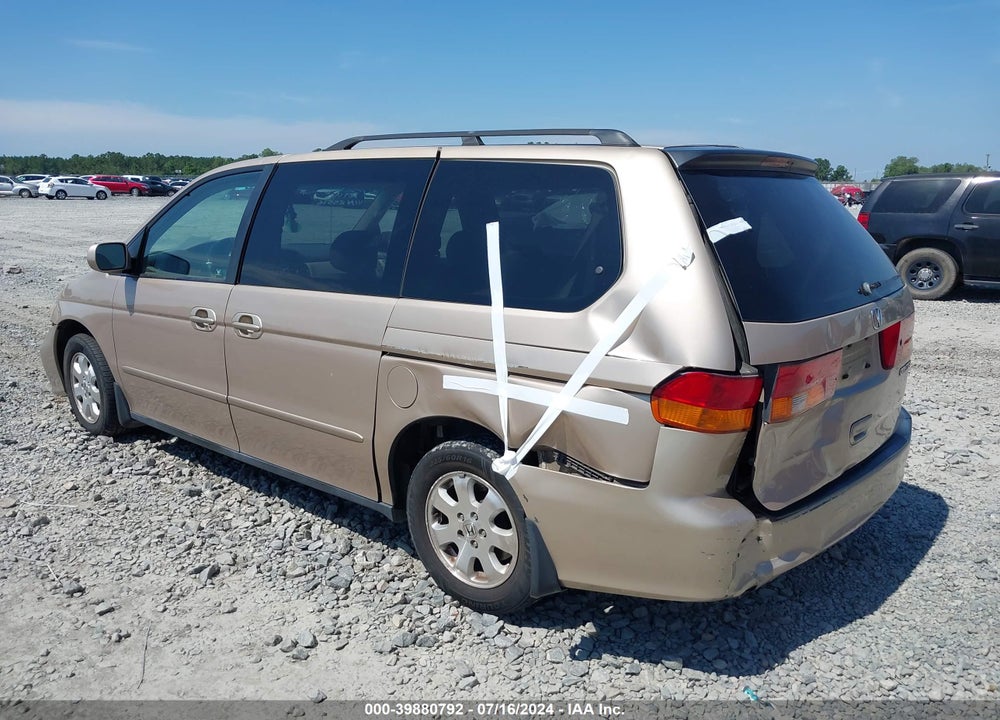 2002 HONDA ODYSSEY EX-L VIN: 2HKRL18922H585516