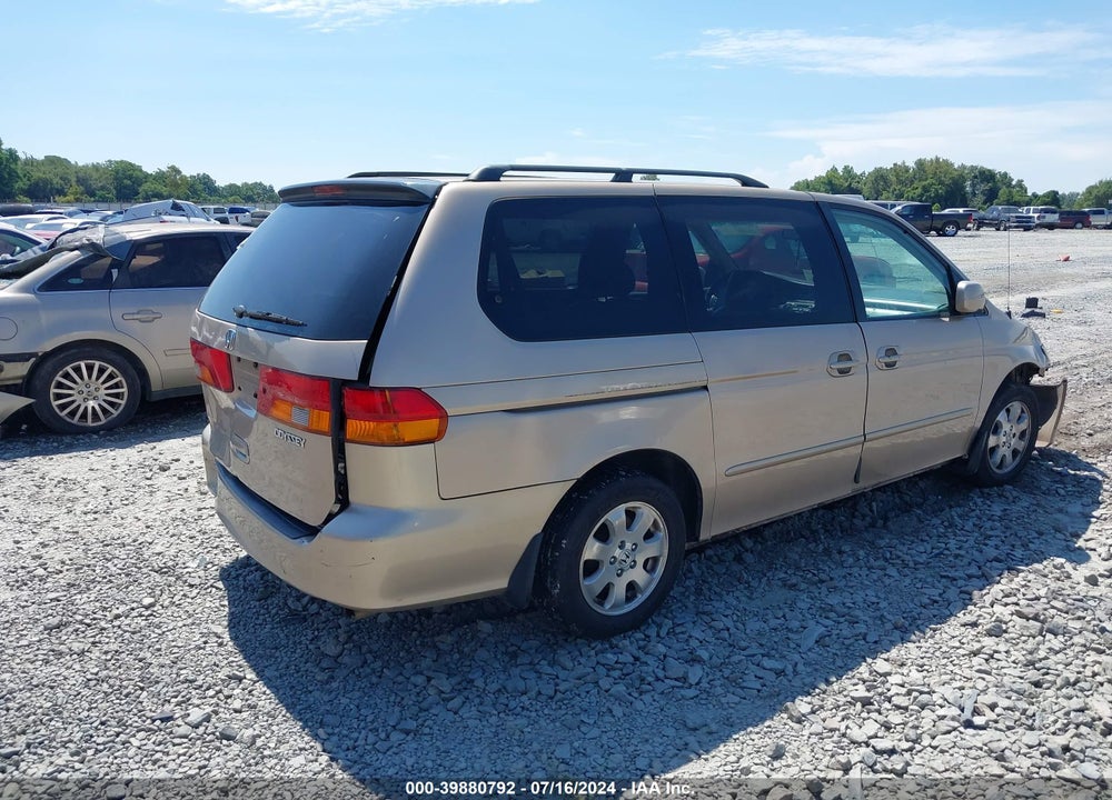 2002 HONDA ODYSSEY EX-L VIN: 2HKRL18922H585516