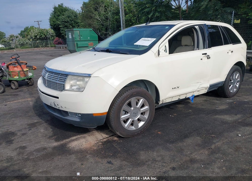 2007 LINCOLN MKX VIN: 2LMDU68C87BJ04624