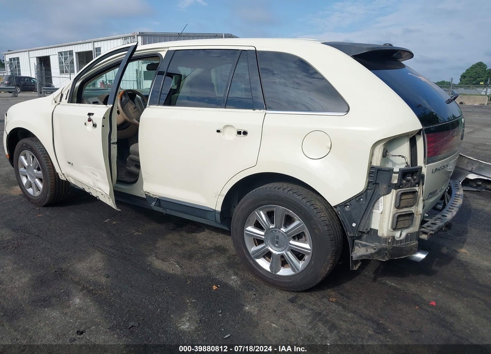2007 LINCOLN MKX VIN: 2LMDU68C87BJ04624