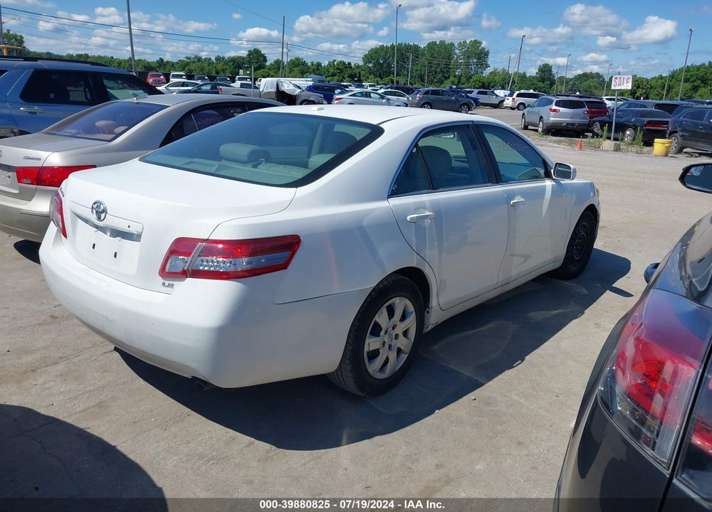 2010 TOYOTA CAMRY LE VIN: 4T1BF3EK5AU569726