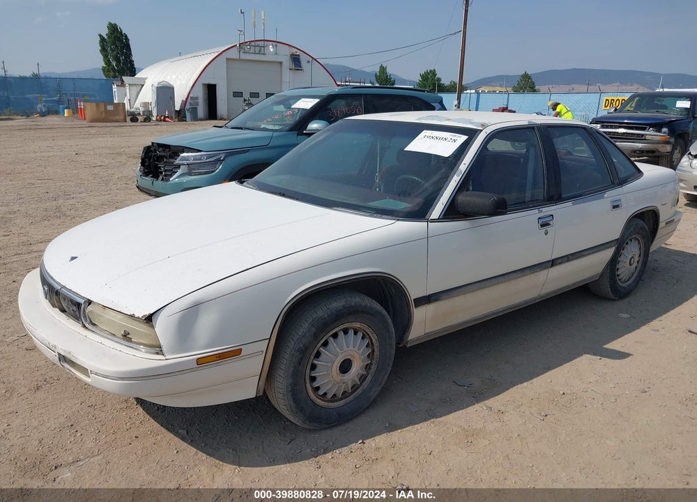 1992 BUICK REGAL CUSTOM VIN: 2G4WB54LXN1402895