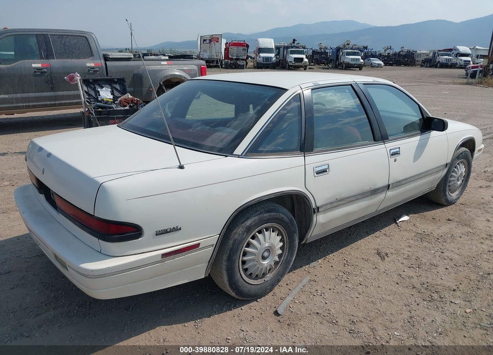1992 BUICK REGAL CUSTOM VIN: 2G4WB54LXN1402895