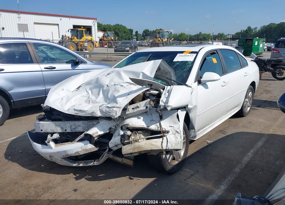 2013 CHEVROLET IMPALA VIN: 2G1WG5E38D1188808