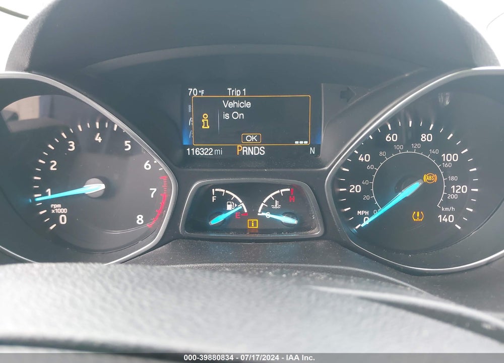2018 FORD ESCAPE S VIN: 1FMCU0F75JUC78548