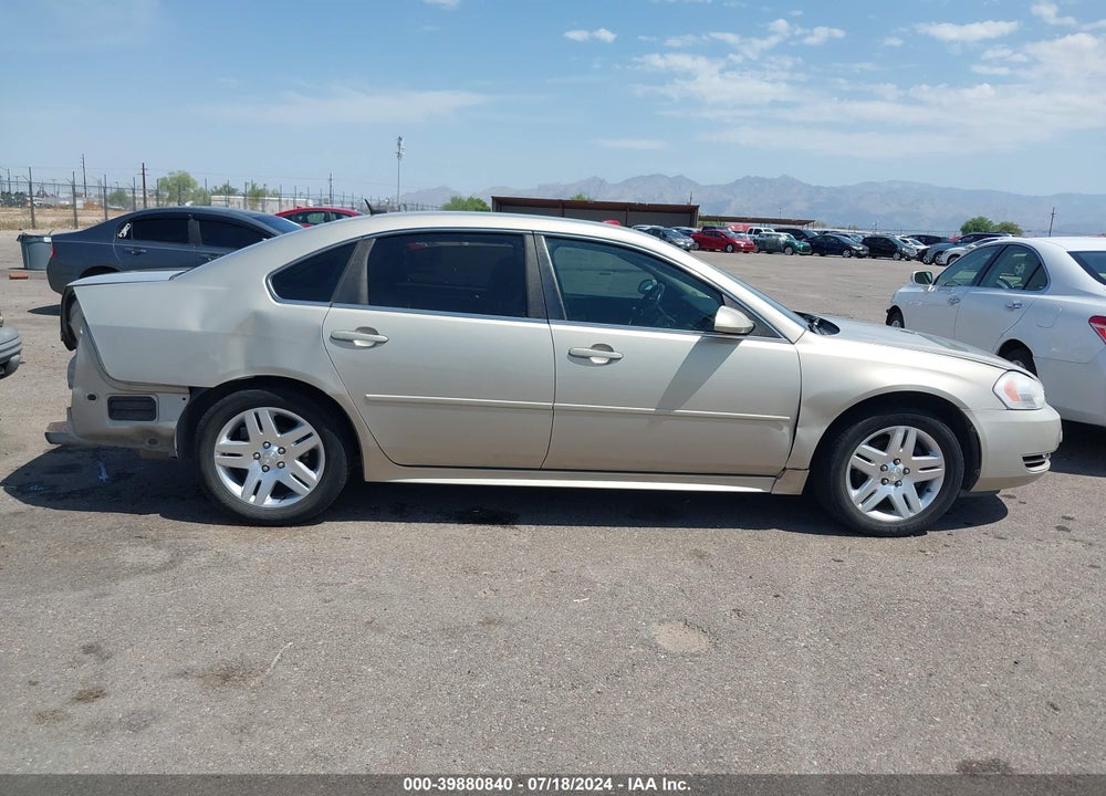 2012 CHEVROLET IMPALA LT VIN: 2G1WG5E39C1325642