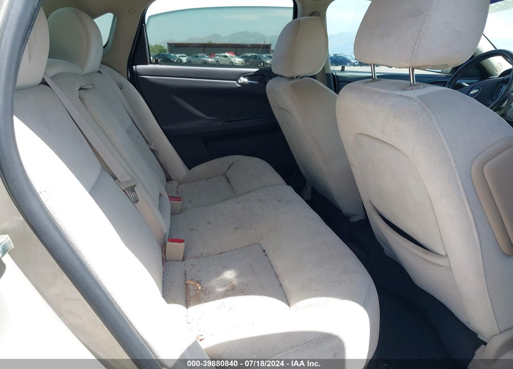 2012 CHEVROLET IMPALA LT VIN: 2G1WG5E39C1325642