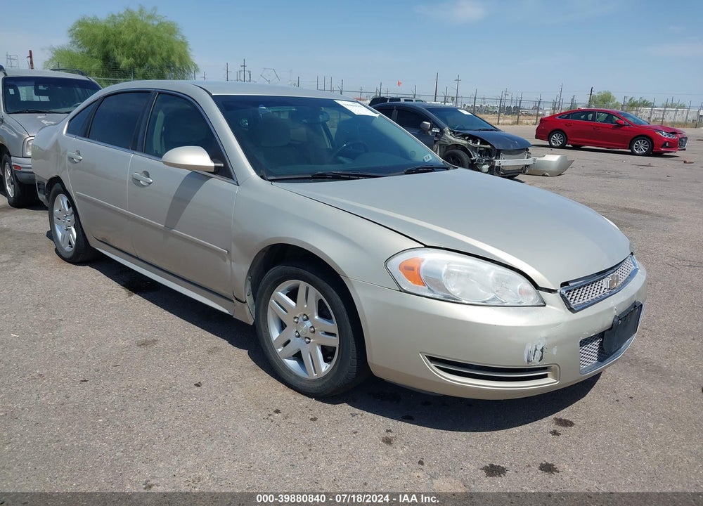 2012 CHEVROLET IMPALA LT VIN: 2G1WG5E39C1325642