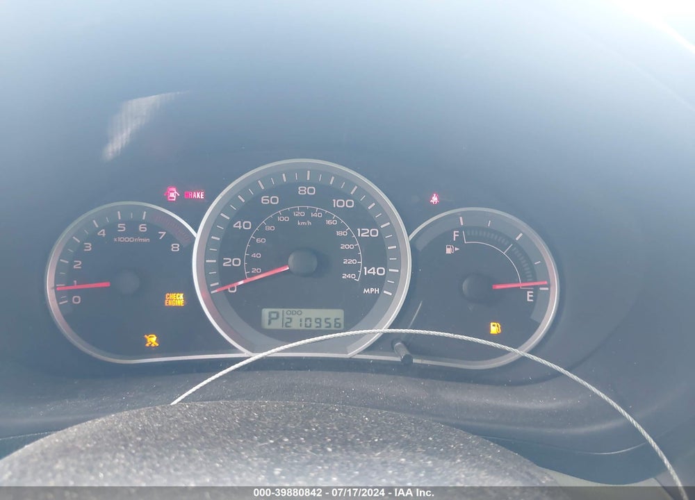 2010 SUBARU IMPREZA 2.5I VIN: JF1GH6A68AH812345