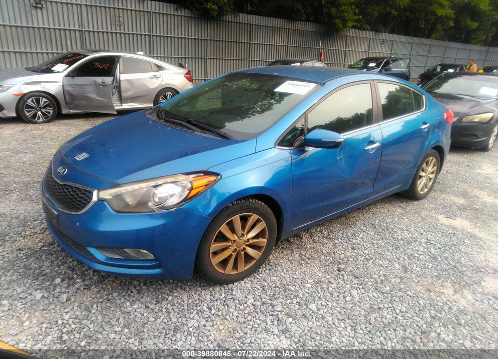 2015 KIA FORTE EX VIN: KNAFX4A80F5305900
