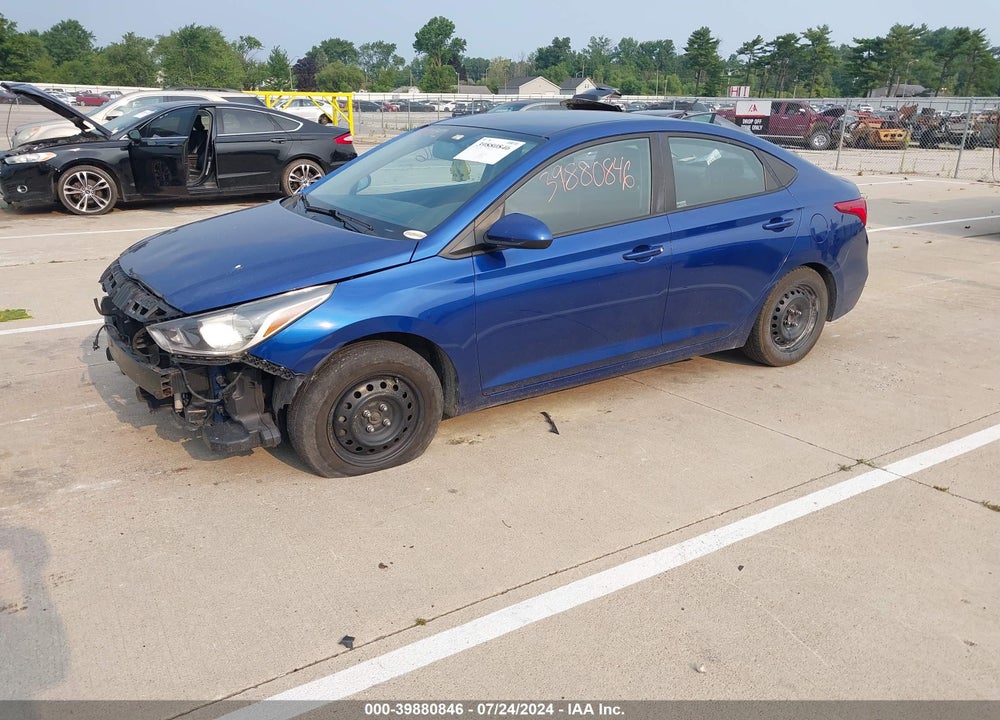 2019 HYUNDAI ACCENT SE VIN: 3KPC24A32KE060265